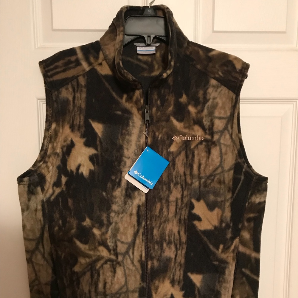 Brand New with Tags- Men’s Columbia Camo Fleece - Picture 1 of 4
